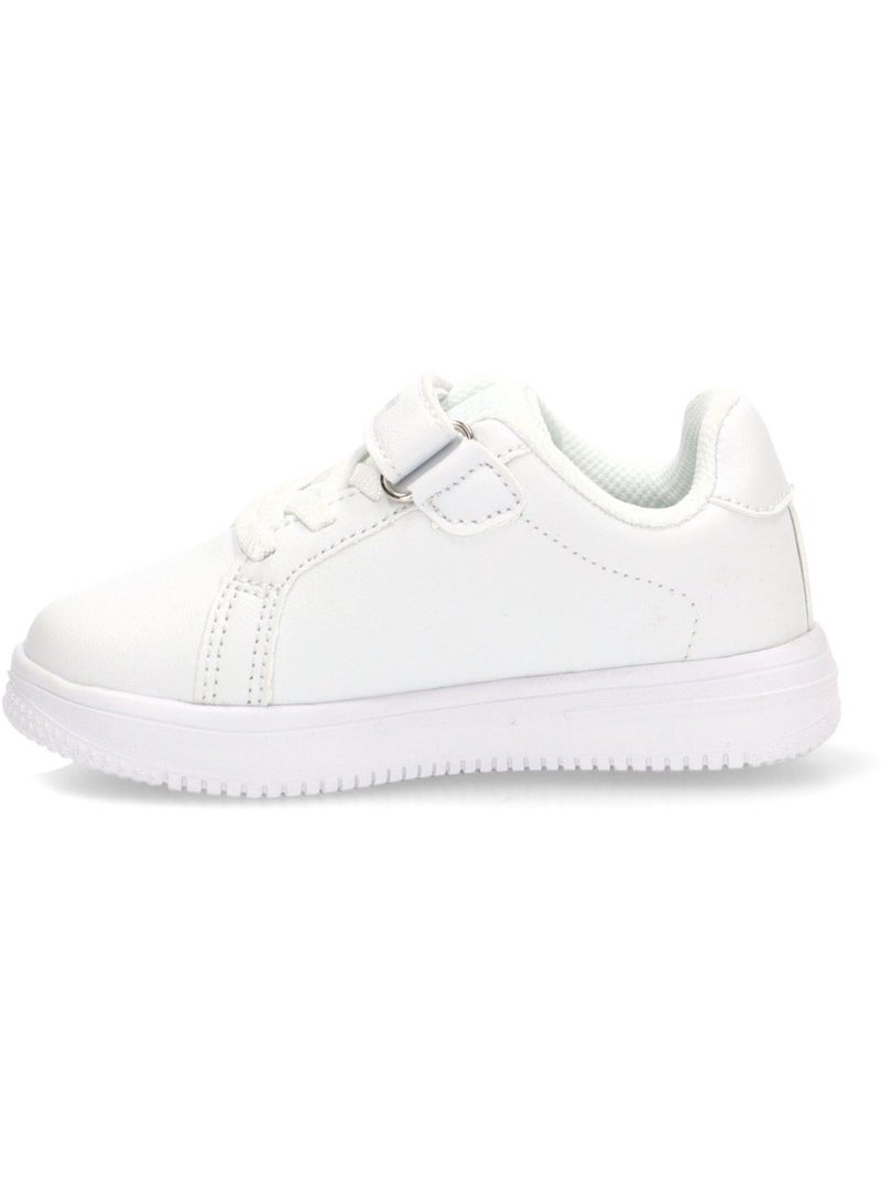 Deportivas Casual Niña Suela Plana - Luna Kids Blanco - Kiabi