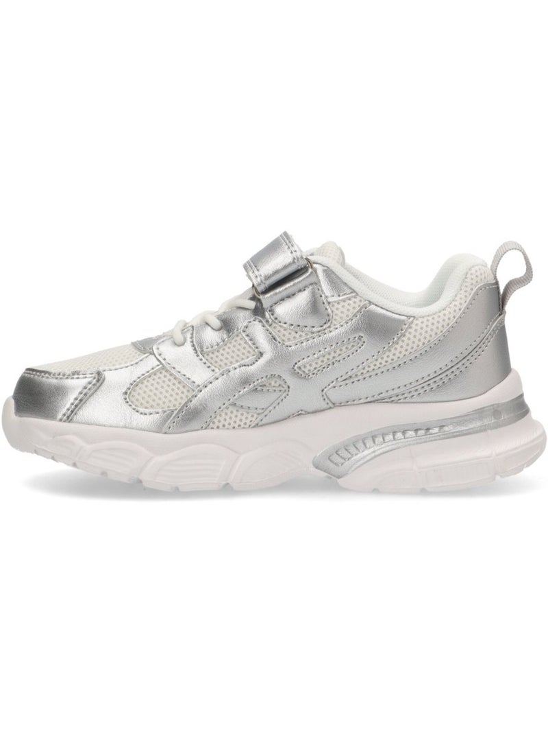 Deportivas Casual Niña Suela Plana - Luna Kids Blanco - Kiabi