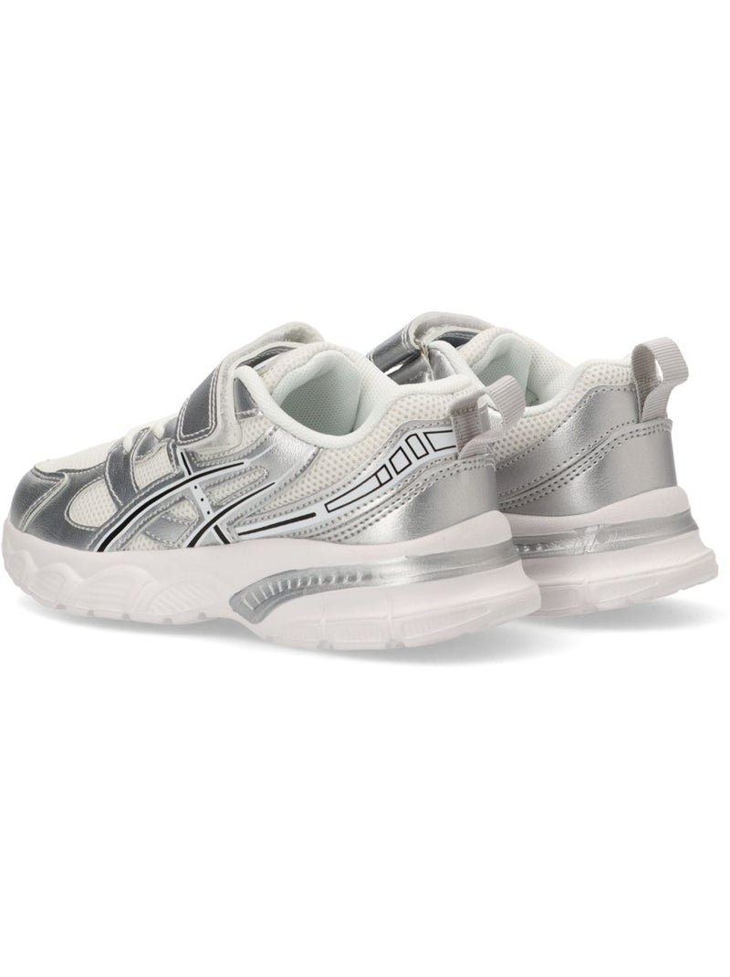 Deportivas Casual Niña Suela Plana - Luna Kids Blanco - Kiabi