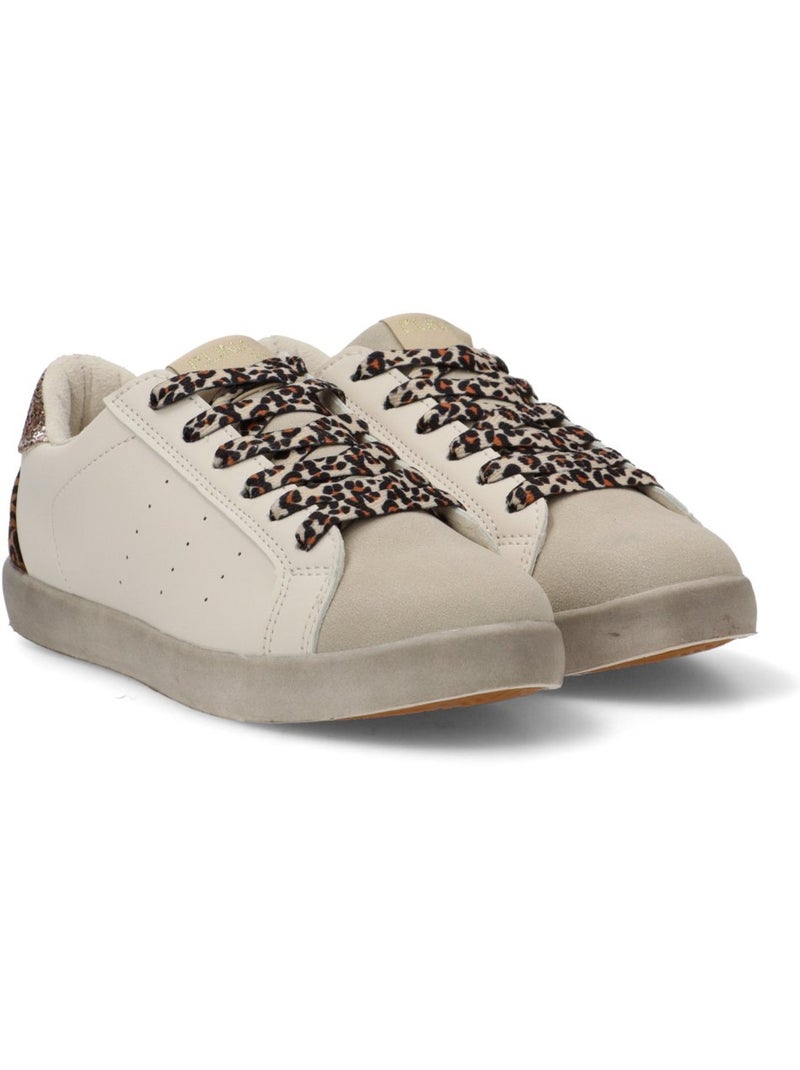 Deportivas Casual Niña Suela Plana - Luna Kids Oro - Kiabi