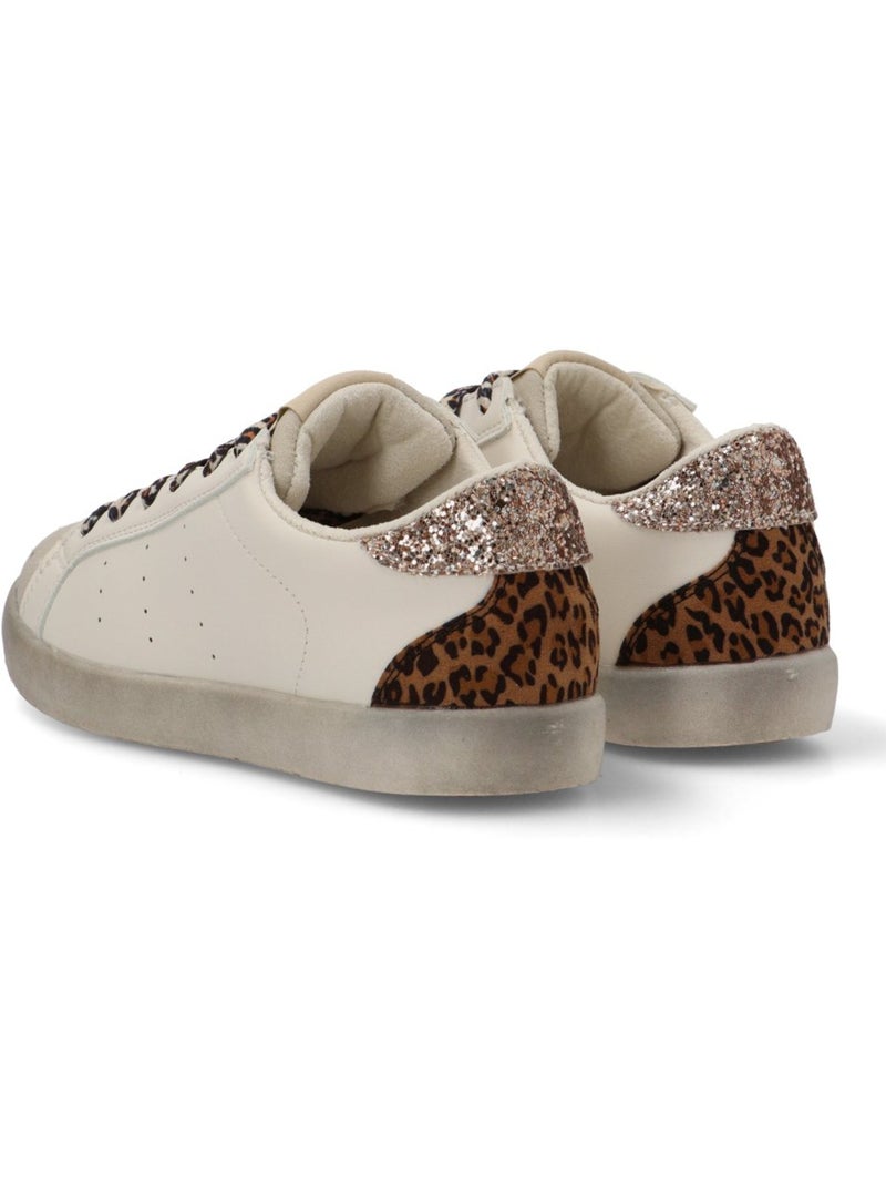 Deportivas Casual Niña Suela Plana - Luna Kids Oro - Kiabi