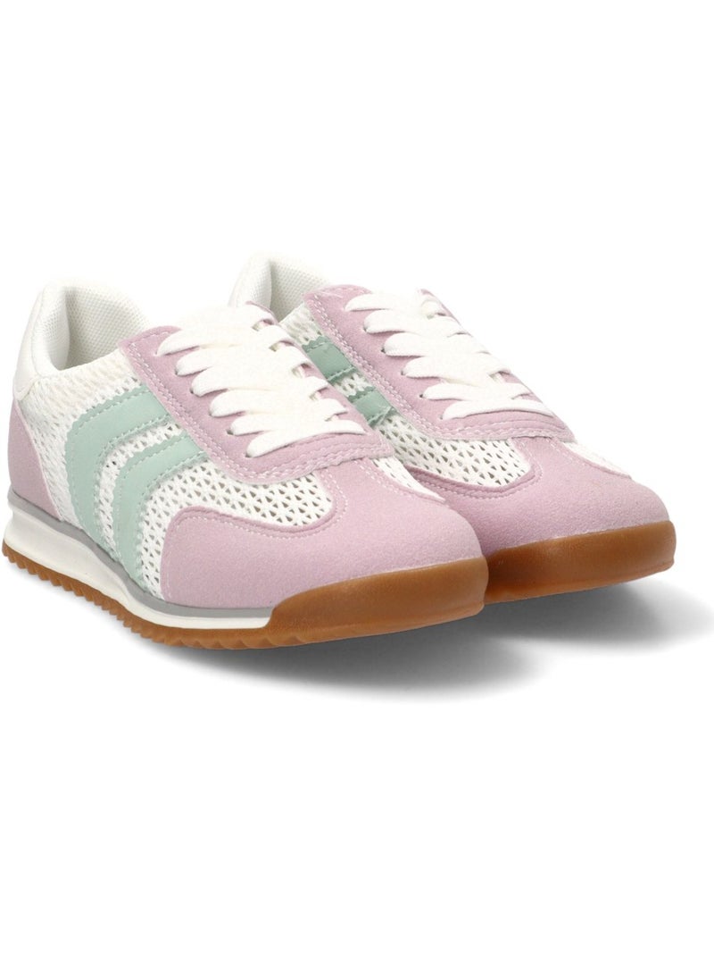 Deportivas Casual Niña Suela Plana - Luna Kids Rosa - Kiabi