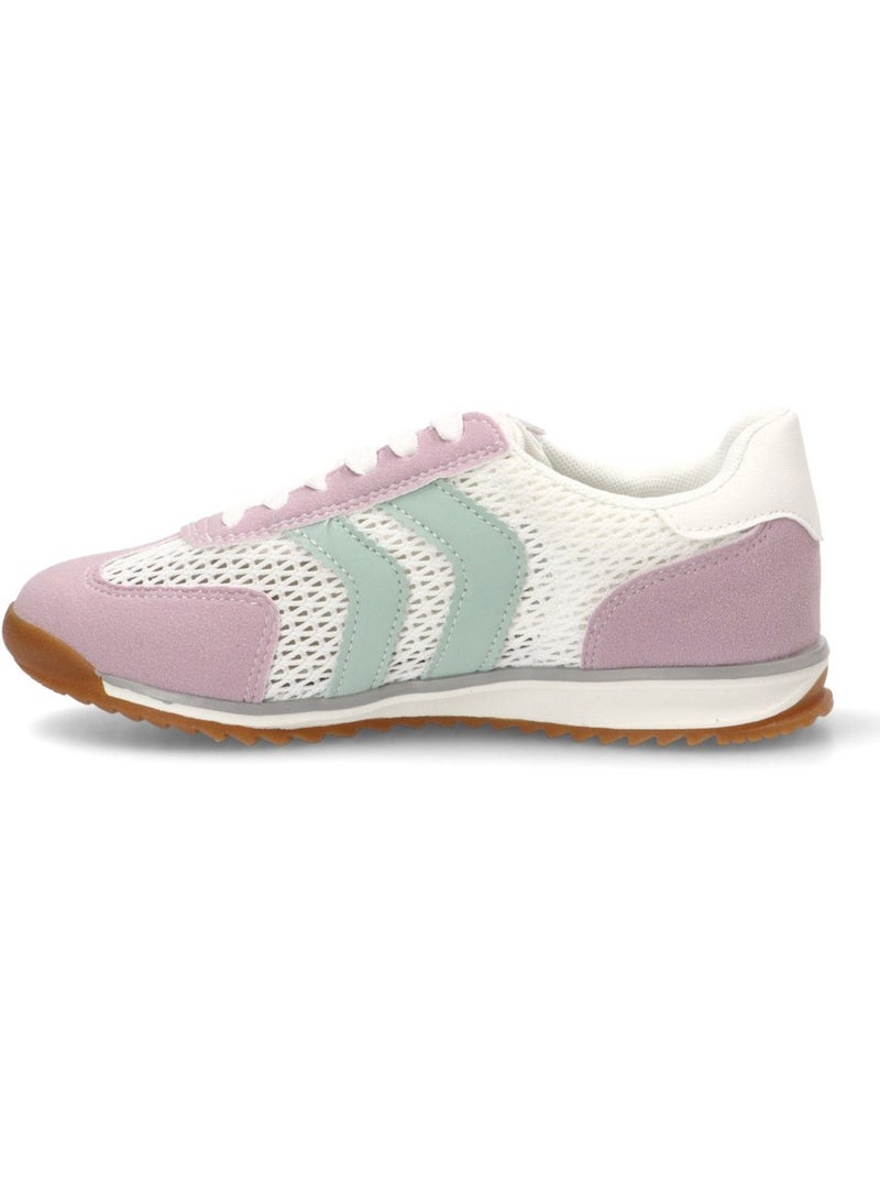 Deportivas Casual Niña Suela Plana - Luna Kids Rosa - Kiabi