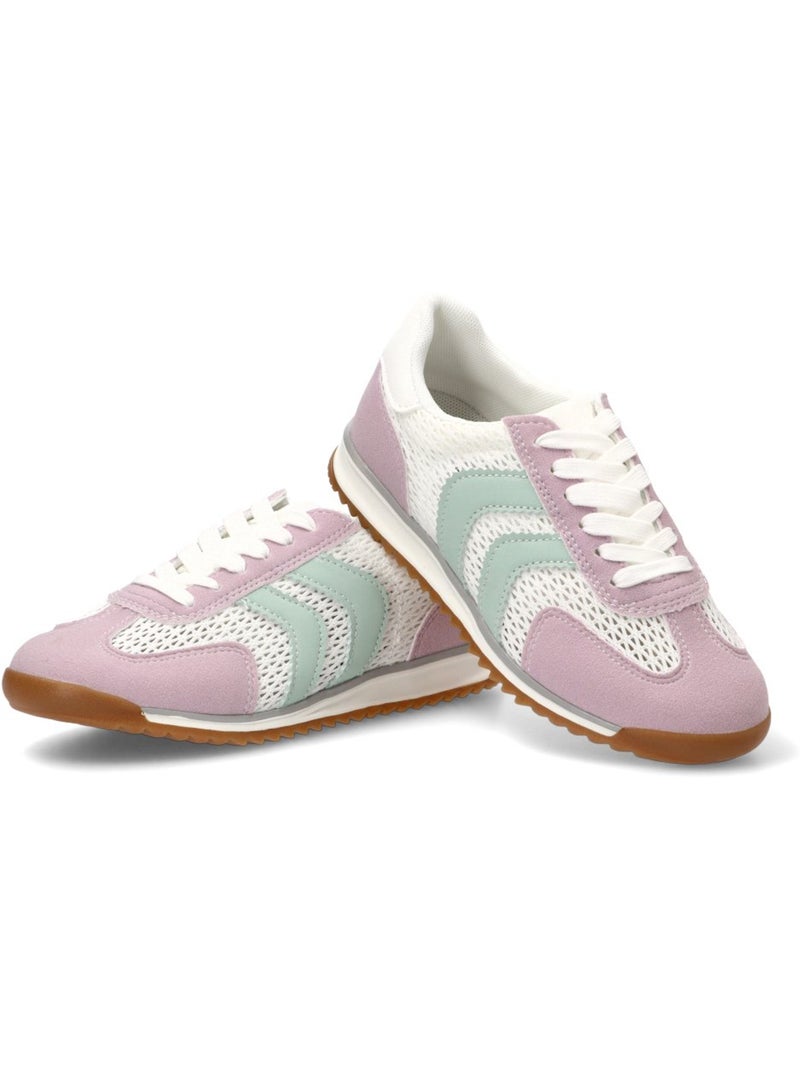 Deportivas Casual Niña Suela Plana - Luna Kids Rosa - Kiabi