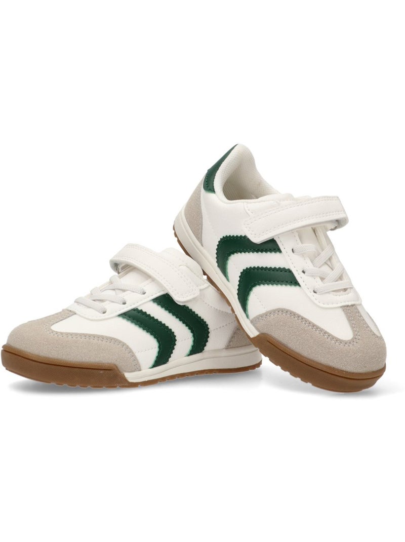 Deportivas Casual Niña Suela Plana - Luna Kids Verde - Kiabi