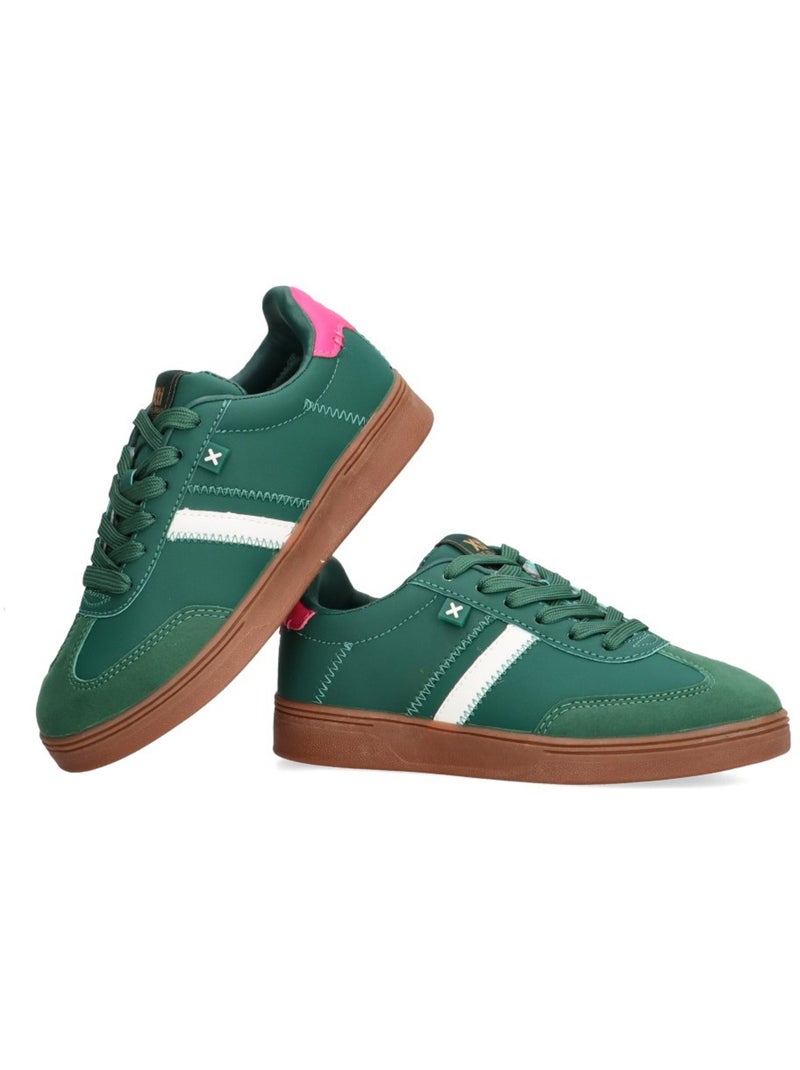 Deportivas Casual Niña Suela Plana - Modelo 151118 Verde - Kiabi