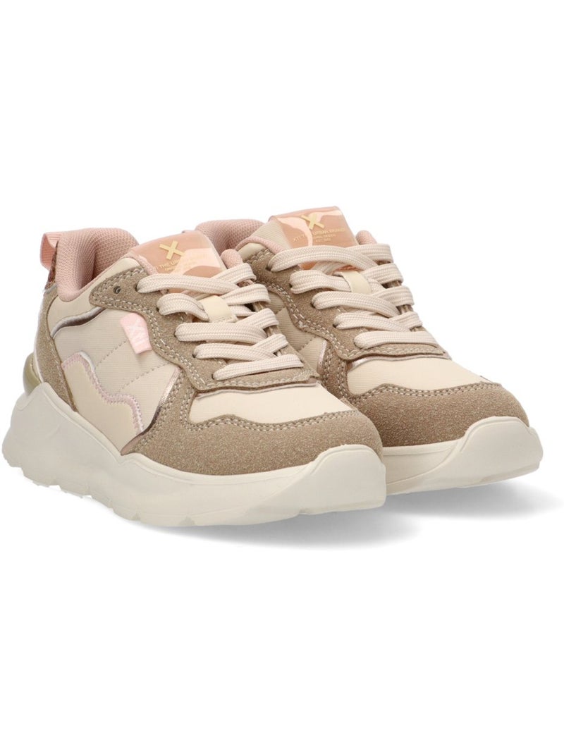 Deportivas Casual Niña Suela Plana - Xti Kids Beige - Kiabi