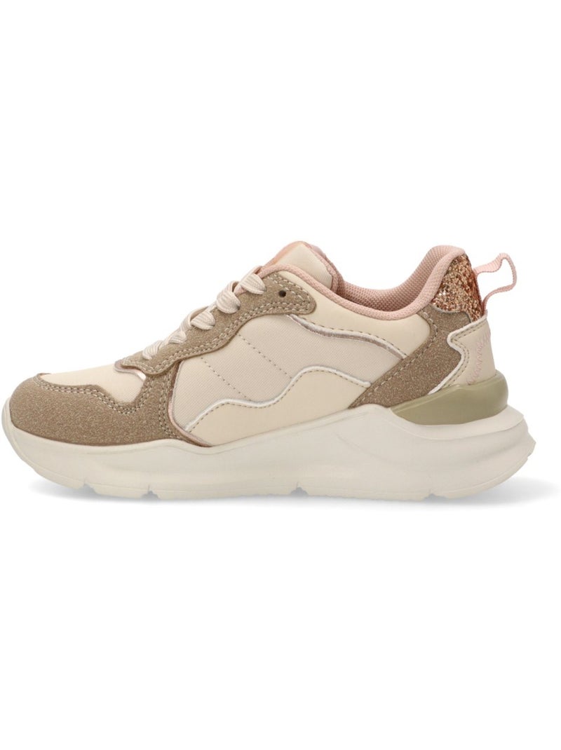 Deportivas Casual Niña Suela Plana - Xti Kids Beige - Kiabi