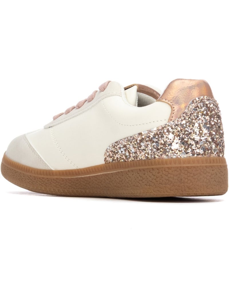 Deportivas casual niña suela plana - xti kids Beige - Kiabi