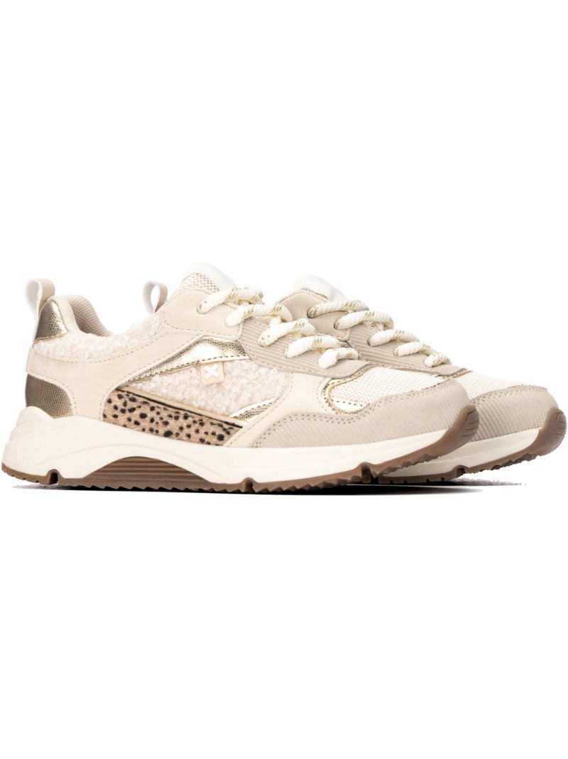 Deportivas casual niña suela plana - xti kids Beige - Kiabi