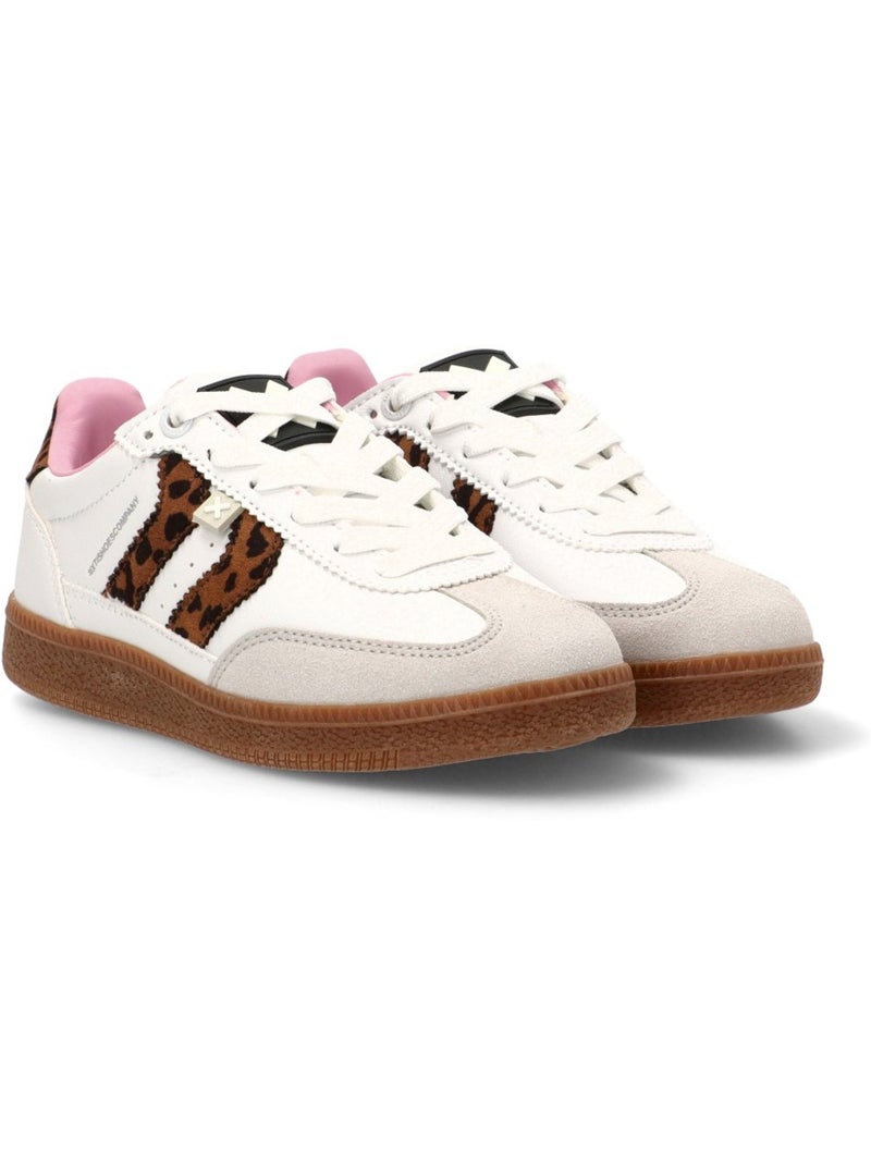 Deportivas Casual Niña Suela Plana - Xti Kids Negro Dorado - Kiabi