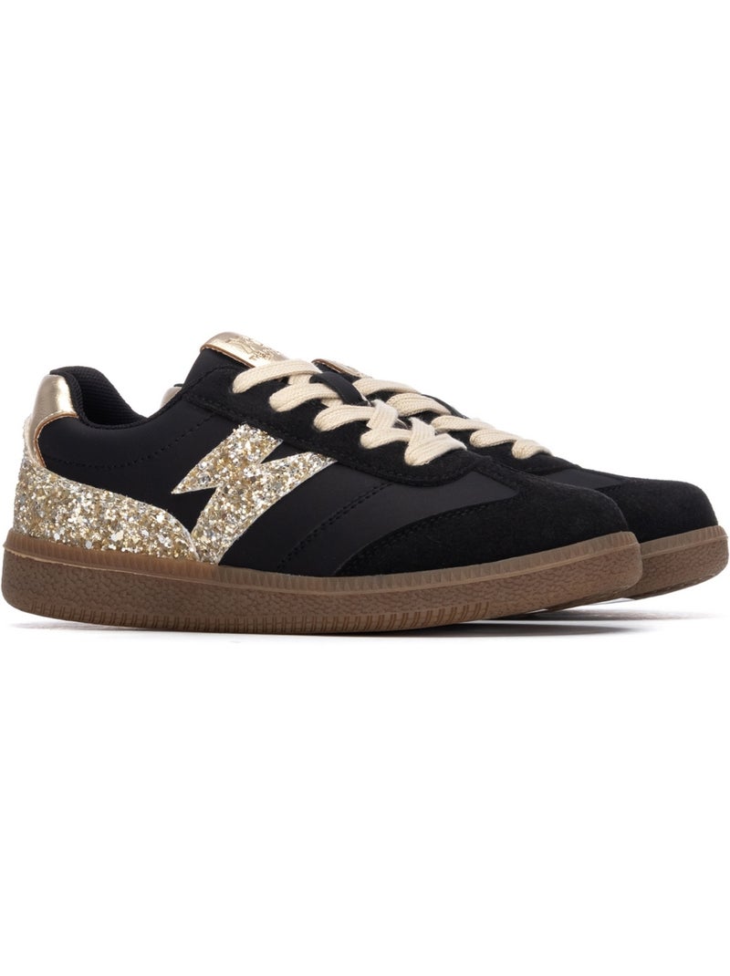 Deportivas casual niña suela plana - xti kids Negro - Kiabi