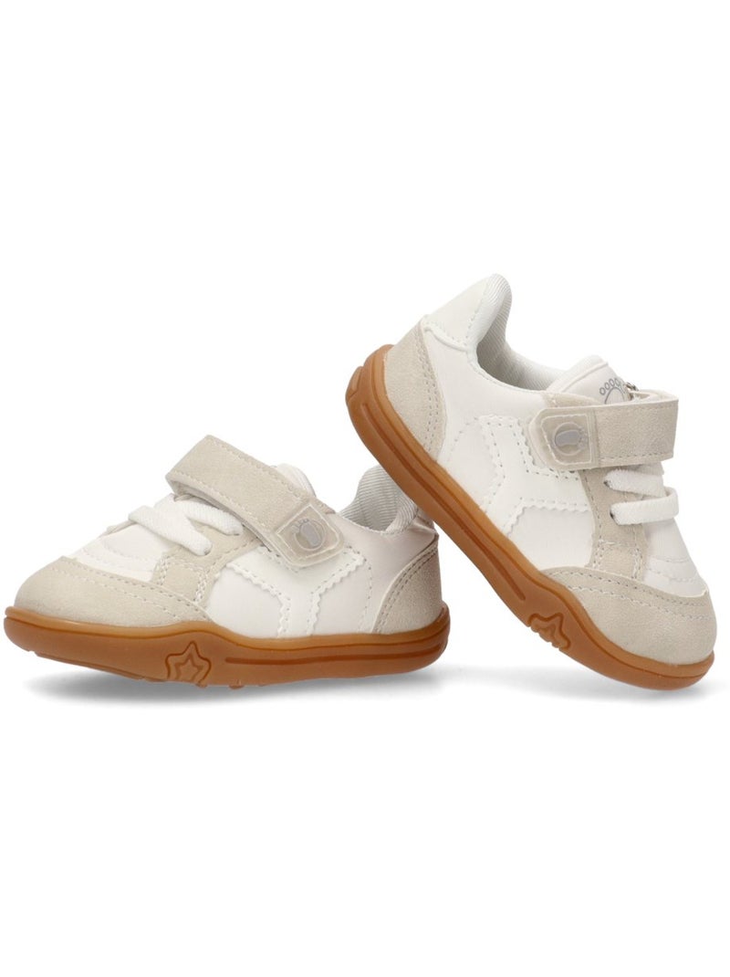 Deportivas Casual Niño Suela Plana - Etika Blanco - Kiabi