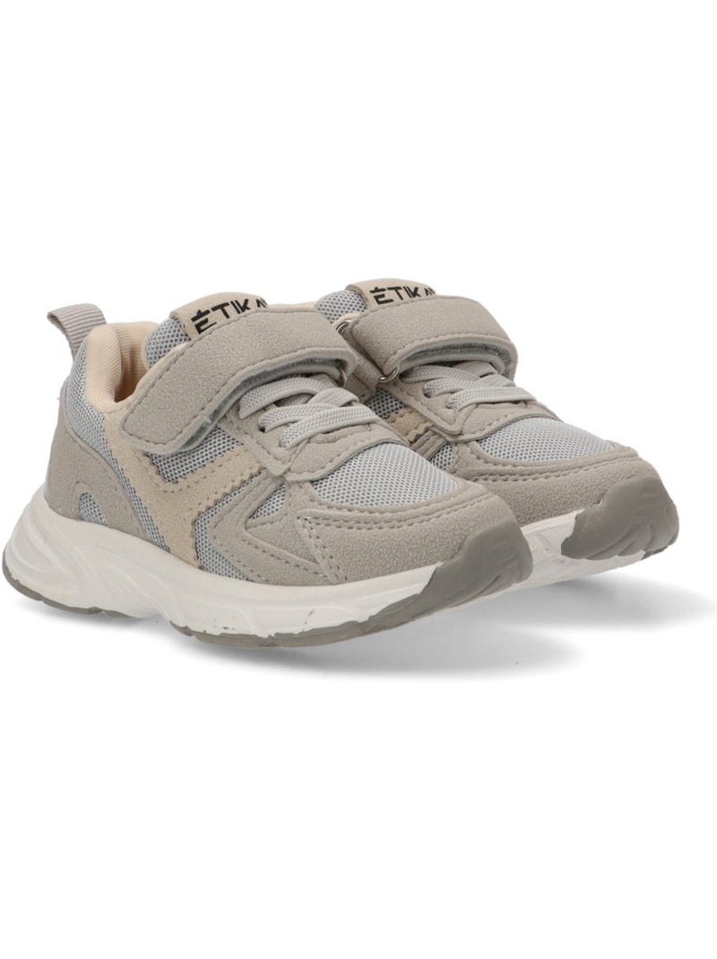 Deportivas Casual Niño Suela Plana - Etika Taupe - Kiabi