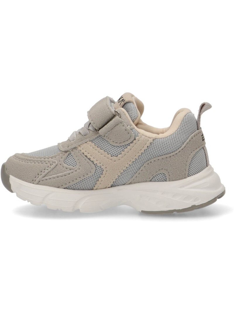 Deportivas Casual Niño Suela Plana - Etika Taupe - Kiabi