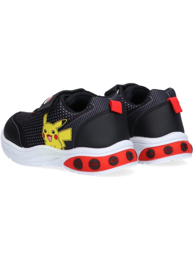 Deportivas Casual Niño Suela Plana - Leomil Negro - Kiabi