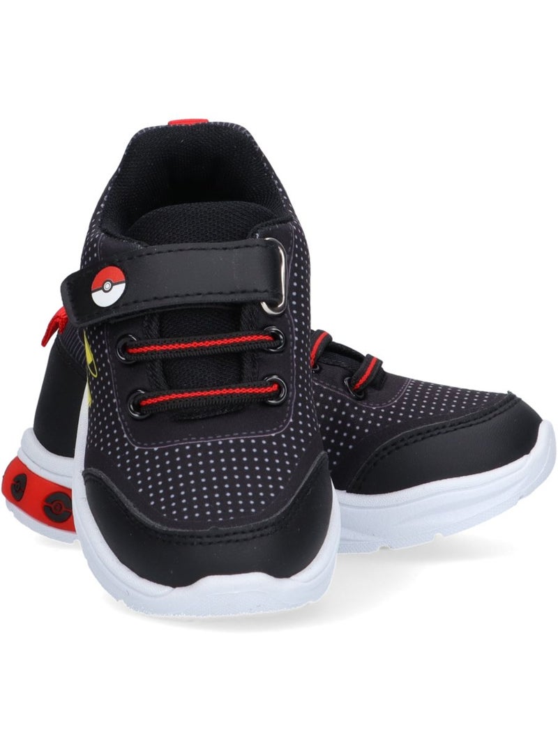 Deportivas Casual Niño Suela Plana - Leomil Negro - Kiabi