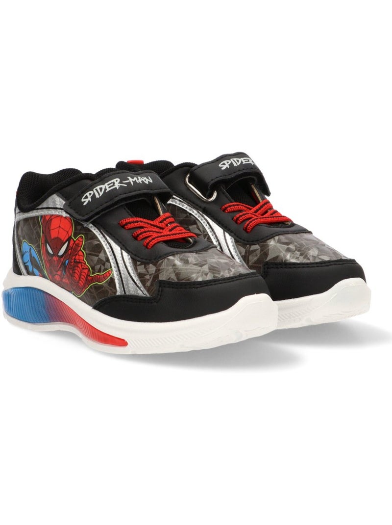 Deportivas Casual Niño Suela Plana - Leomil Negro - Kiabi