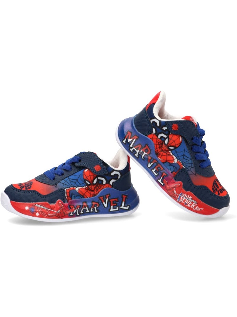 Deportivas casual niño suela plana - luna collection Azul - Kiabi