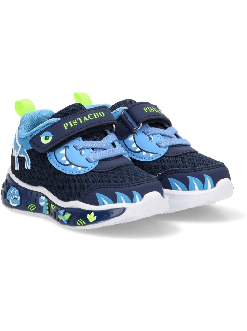 Deportivas Casual Niño Suela Plana - Luna Kids Azul - Kiabi