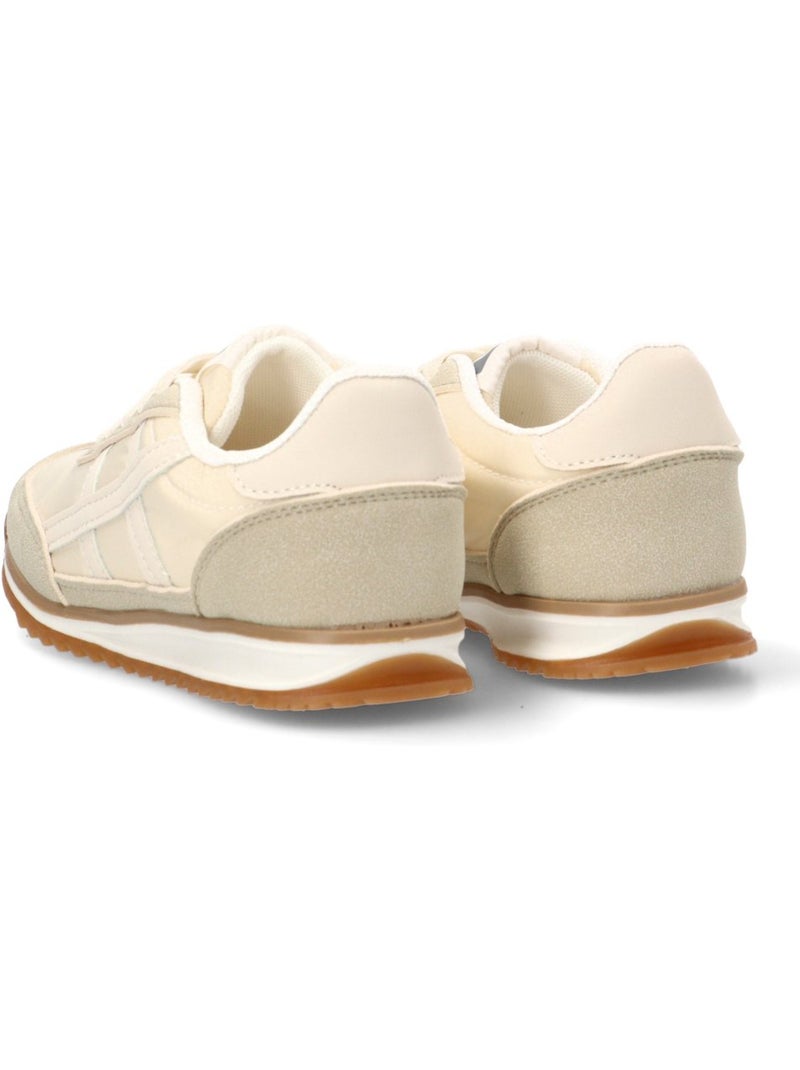 Deportivas Casual Niño Suela Plana - Luna Kids Beige - Kiabi