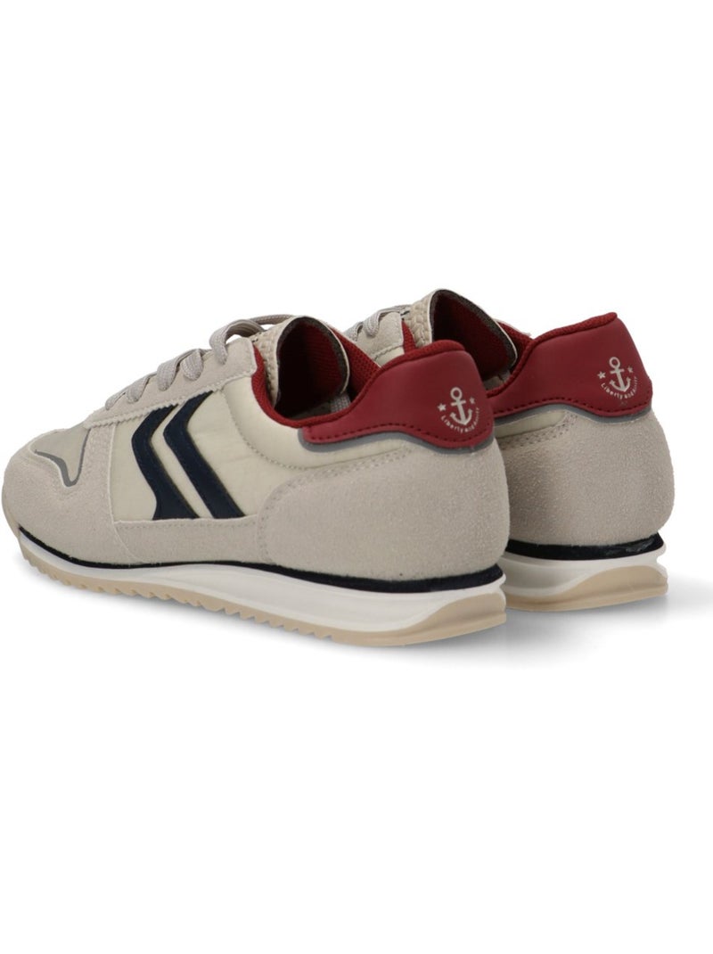 Deportivas Casual Niño Suela Plana - Luna Kids Blanco - Kiabi