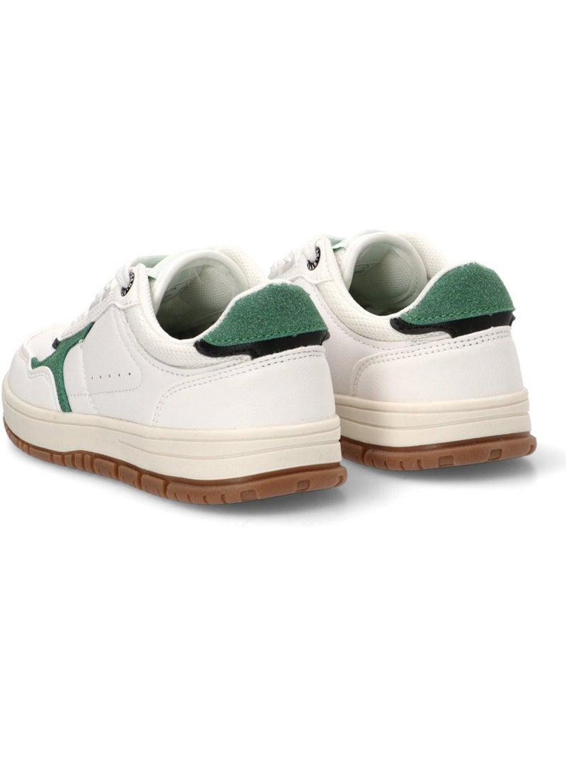 Deportivas Casual Niño Suela Plana - Luna Kids Verde - Kiabi