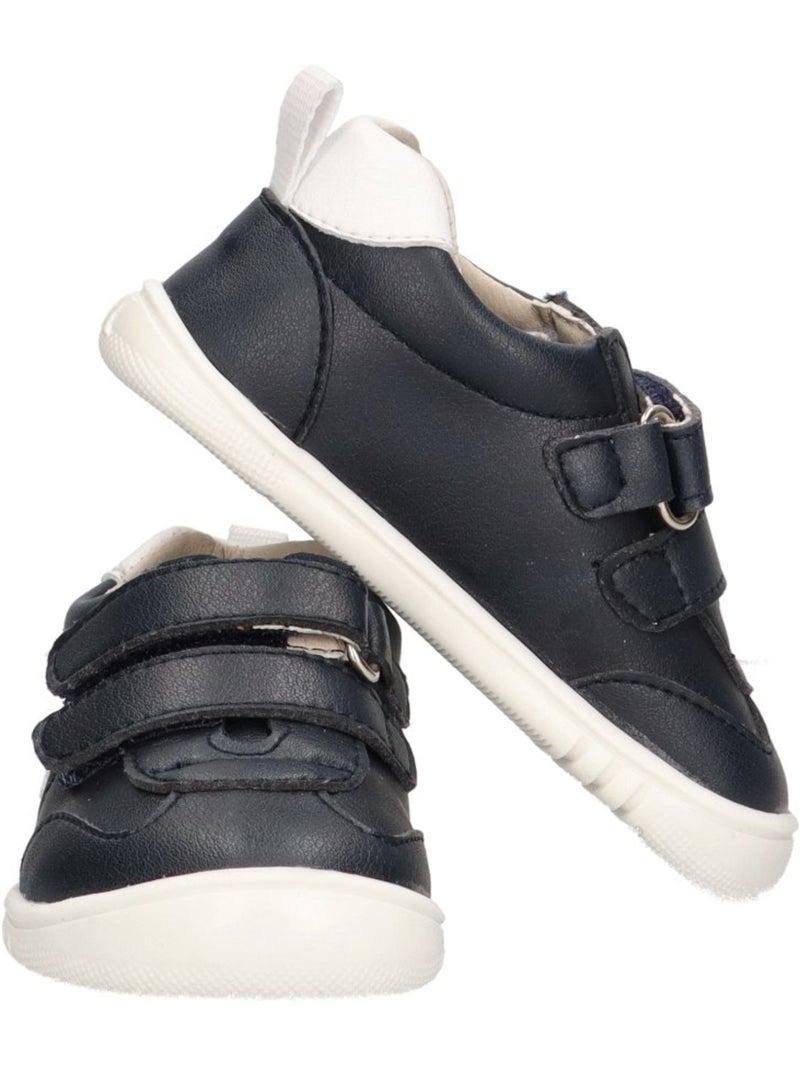 Deportivas Casual Niño Suela Plana - Piruflex Azul marino - Kiabi