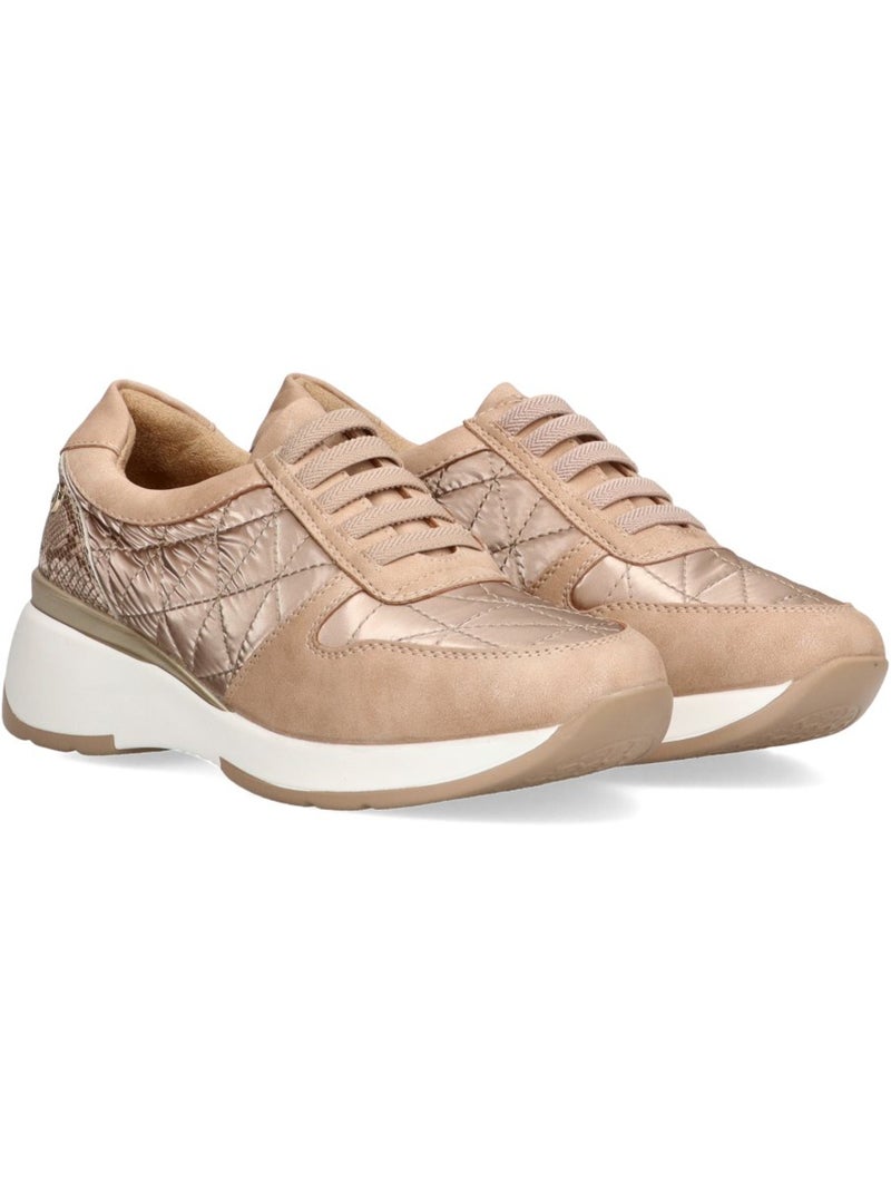 Deportivas Cómodas Mujer Cuña Media - Armony Taupe - Kiabi