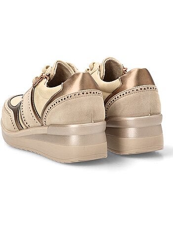 Deportivas Cómodas Mujer Cuña Media - Mysoft