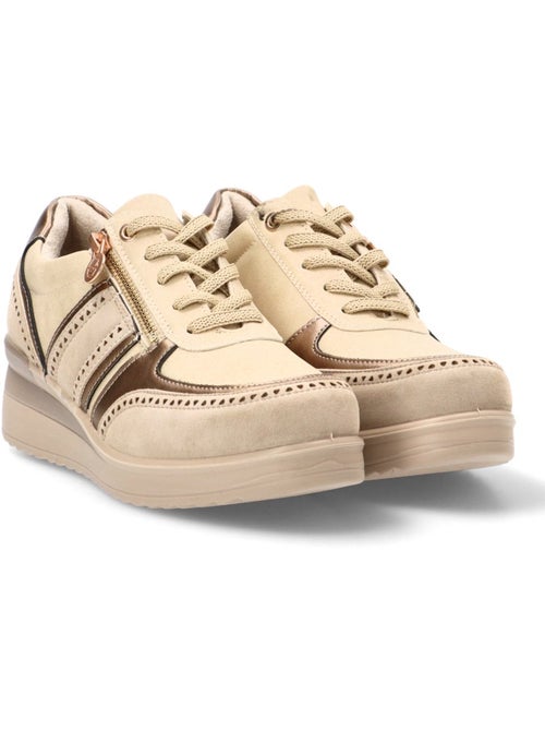 Deportivas Cómodas Mujer Cuña Media - Mysoft - Kiabi Deportivas Cómodas Mujer Cuña Media - Mysoft - Kiabi