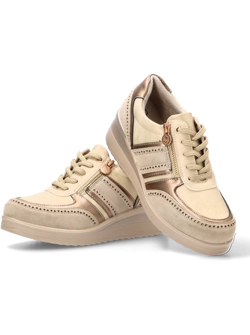 Deportivas Cómodas Mujer Cuña Media - Mysoft - Kiabi Deportivas Cómodas Mujer Cuña Media - Mysoft - Kiabi