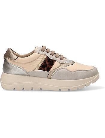 Deportivas Cómodas Mujer Cuña Media - Mysoft