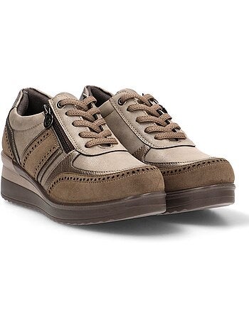 Deportivas Cómodas Mujer Cuña Media - Mysoft