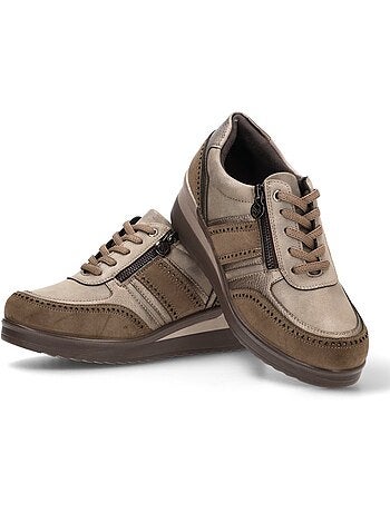 Deportivas Cómodas Mujer Cuña Media - Mysoft