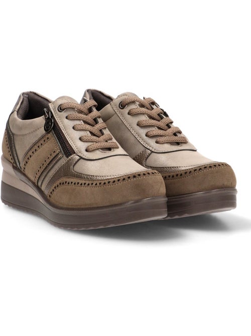 Deportivas Cómodas Mujer Cuña Media - Mysoft - Kiabi