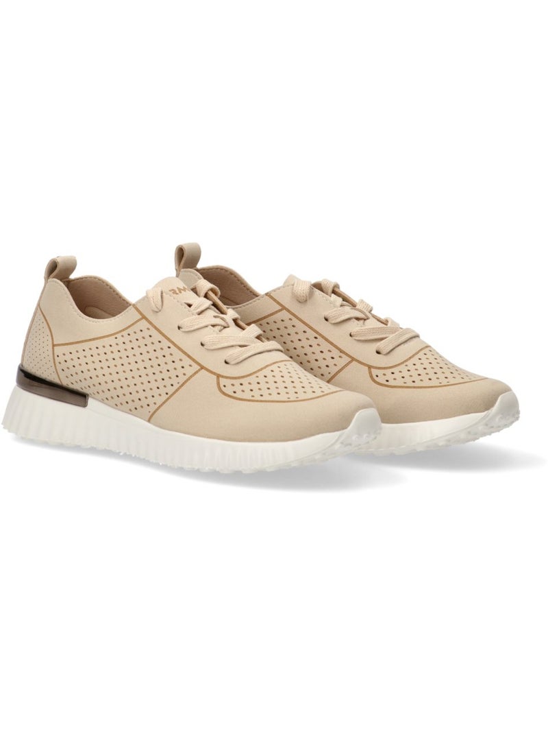 Deportivas Cómodas Mujer Suela Plana - Armony Beige - Kiabi