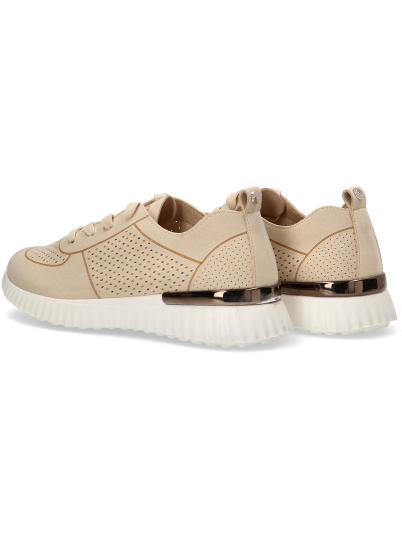 Deportivas Cómodas Mujer Suela Plana - Armony Beige - Kiabi