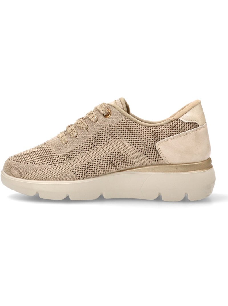 Deportivas Cómodas Mujer Suela Plana - Armony Beige - Kiabi