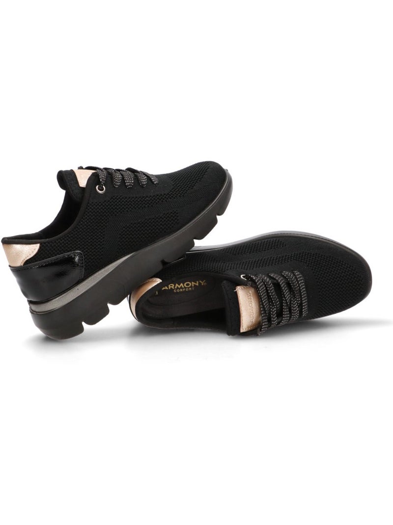 Deportivas Cómodas Mujer Suela Plana - Armony Negro - Kiabi