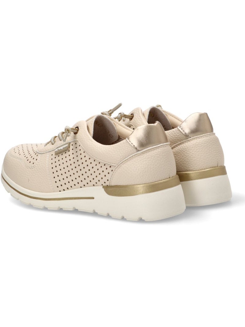 Deportivas Diario Mujer Suela Plana - Amarpies Beige - Kiabi