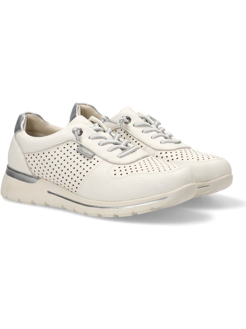 Deportivas Diario Mujer Suela Plana - Amarpies Blanco - Kiabi