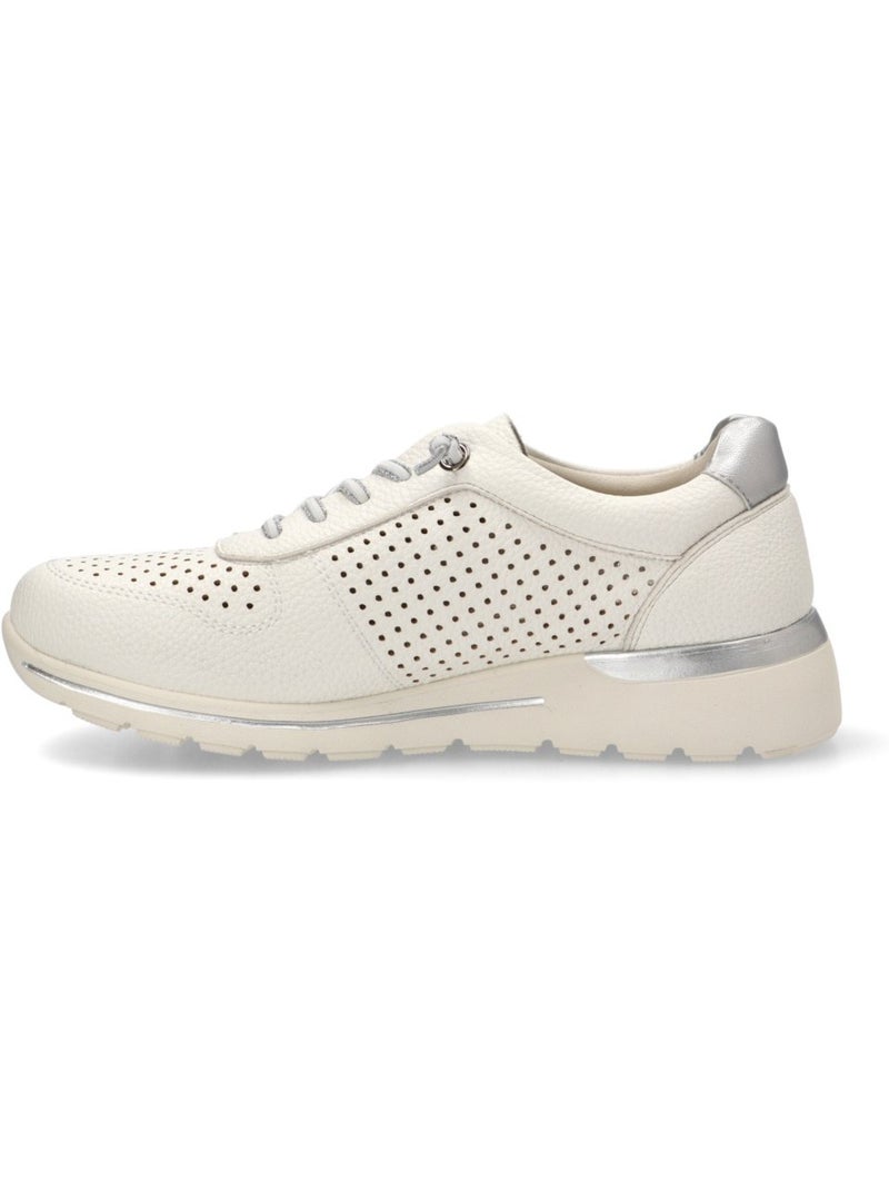 Deportivas Diario Mujer Suela Plana - Amarpies Blanco - Kiabi
