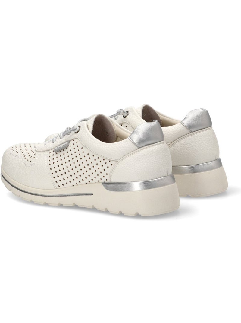 Deportivas Diario Mujer Suela Plana - Amarpies Blanco - Kiabi