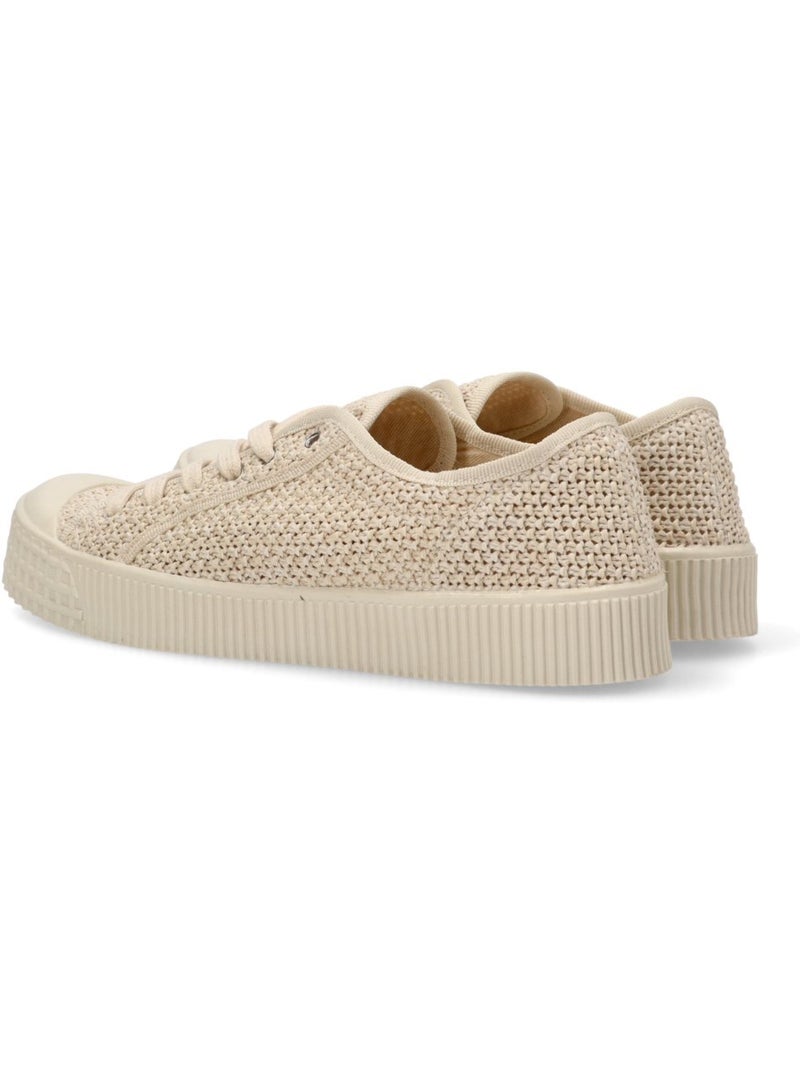 Deportivas Diario Mujer Suela Plana - Corina Beige - Kiabi