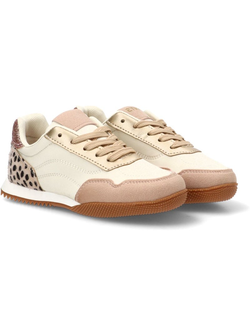 Deportivas Diario Niña Suela Plana - Etika Beige - Kiabi