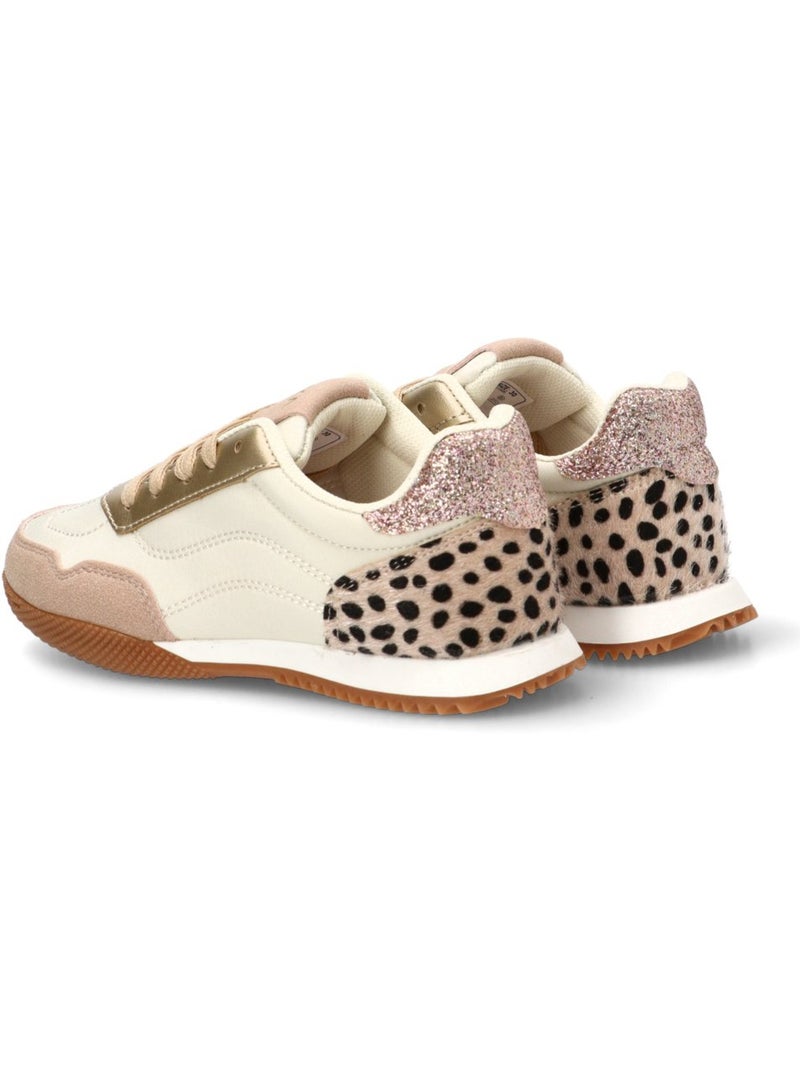 Deportivas Diario Niña Suela Plana - Etika Beige - Kiabi