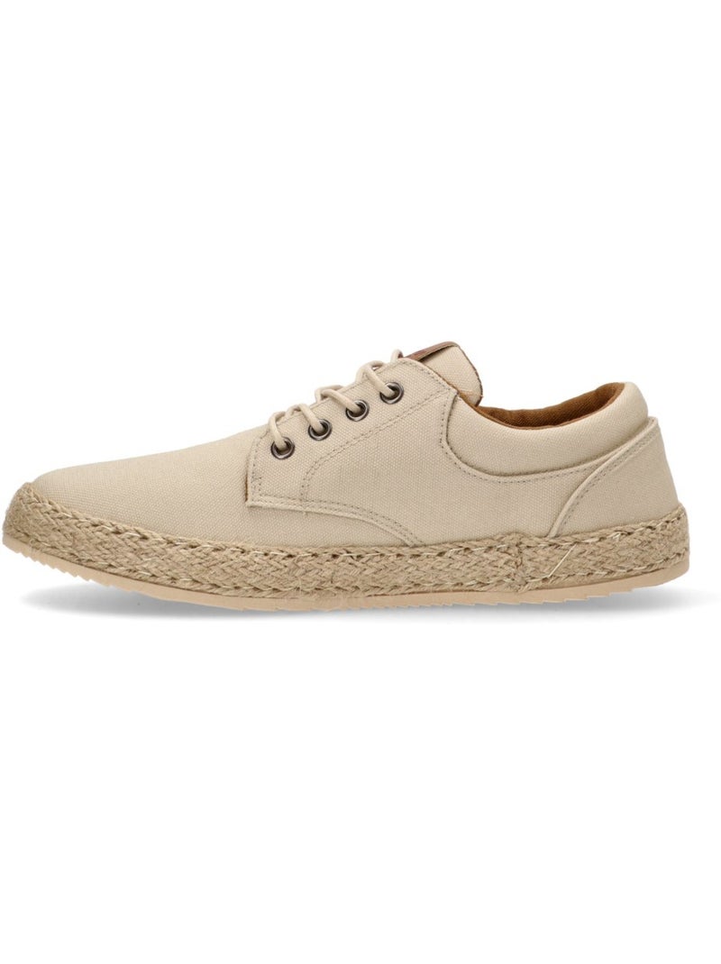 Deportivas Lona Hombre Suela Plana - Etika Beige - Kiabi