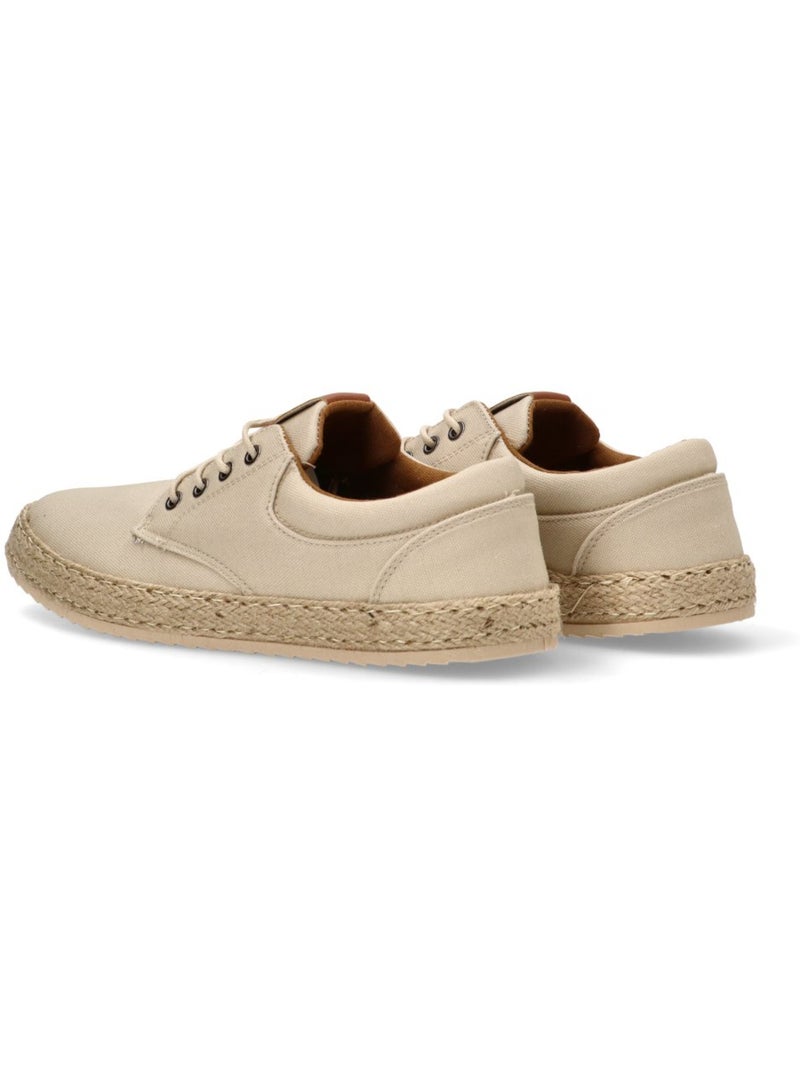Deportivas Lona Hombre Suela Plana - Etika Beige - Kiabi