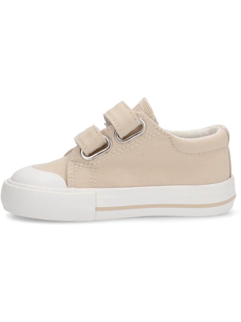 Deportivas Lona Niña Suela Plana - Luna Kids Beige - Kiabi